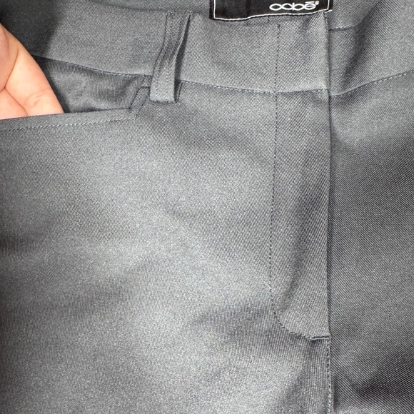 Oobe Women’s Grey Ankle Length Work Office Professional Academia Pants Size 29 - Picture 3 of 15